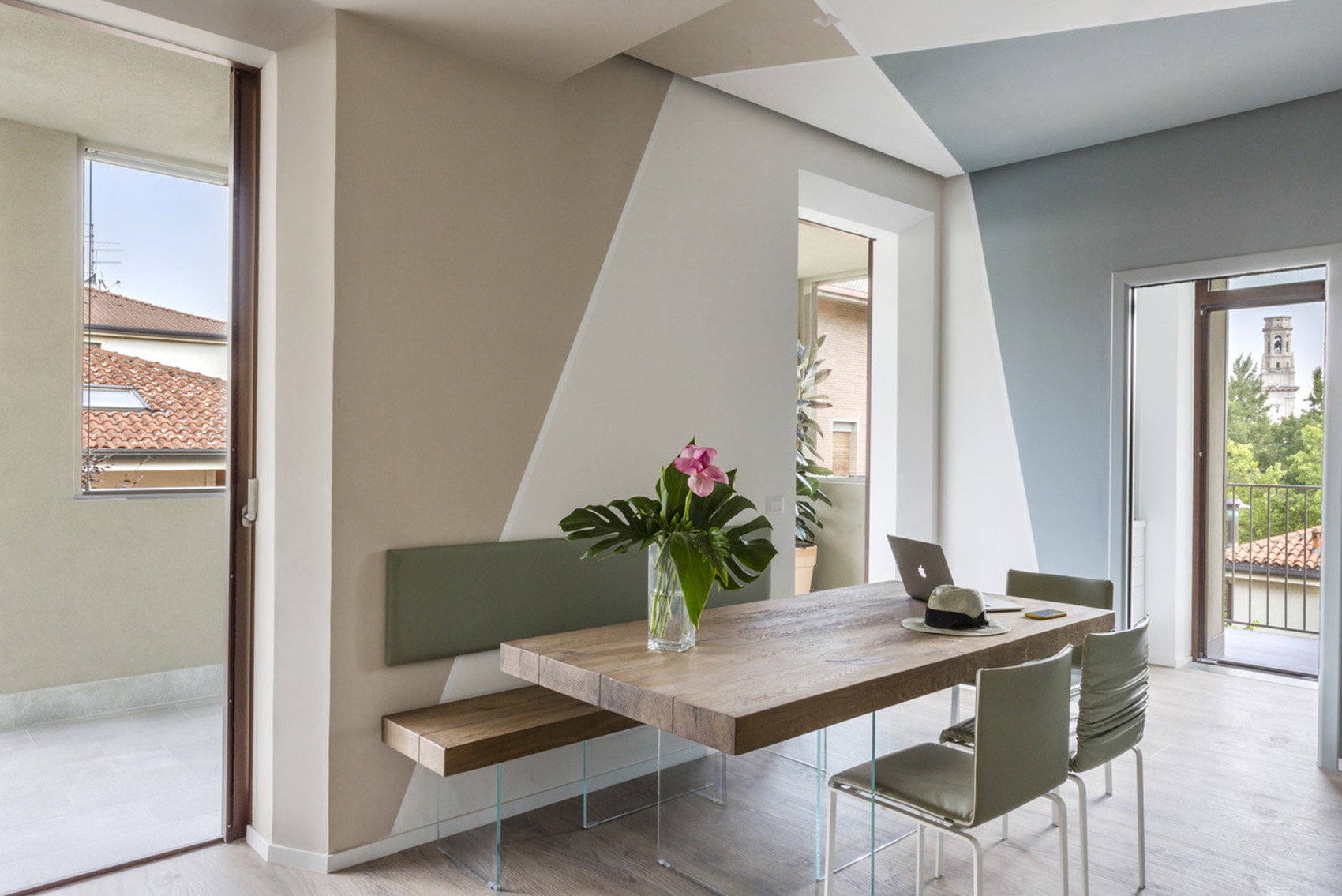 Sala colazioni design Lago