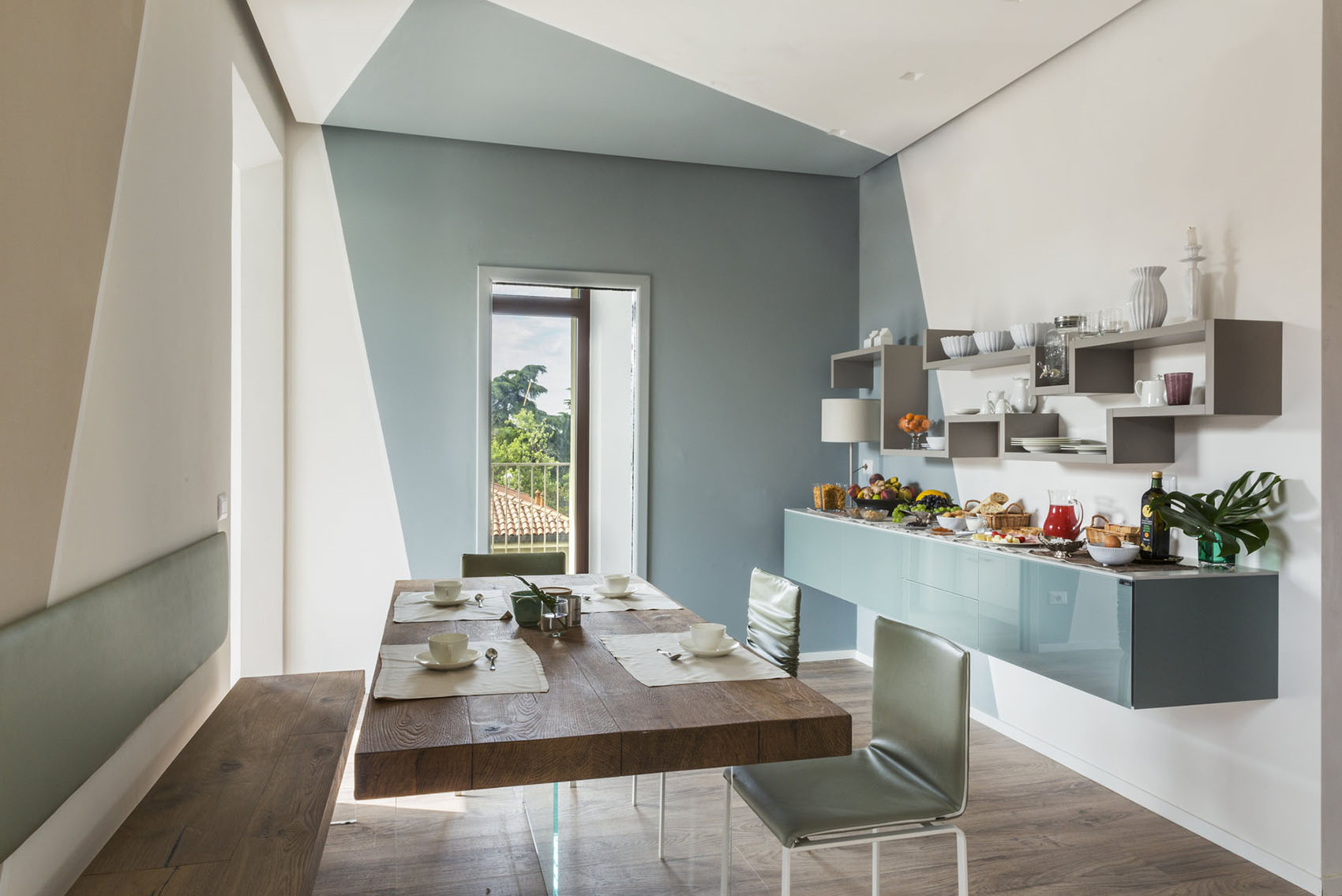 Sala colazioni design Lago