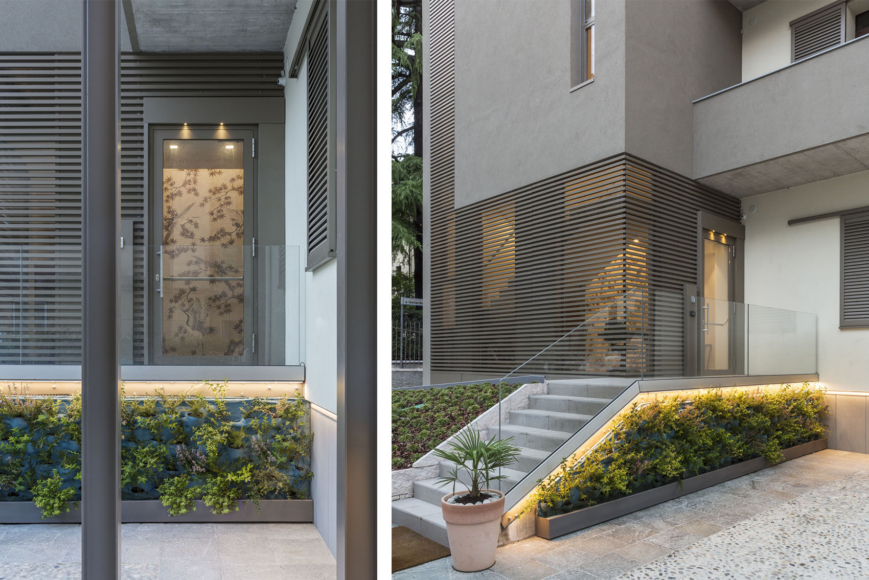 Ingresso alla struttura